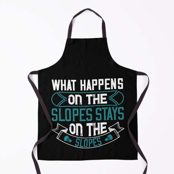 Item preview, What Happens On The Slopes Stays On The Slopes designed and sold by GoodVibeDesign.