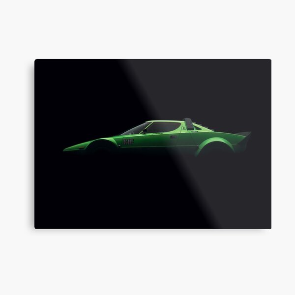 Stratos HF Stradale Metal Print