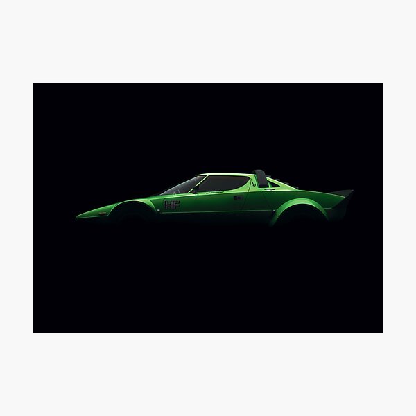 Stratos HF Stradale Photographic Print