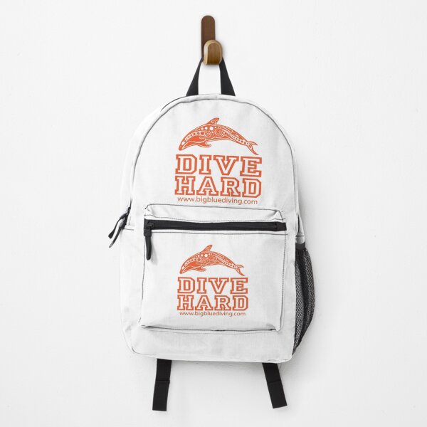 Item preview, Dive Hard Logo Orange designed and sold by BigBlueDiving.