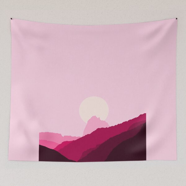 Item preview, Moon and the mountains scenic view designed and sold by Yeaha.