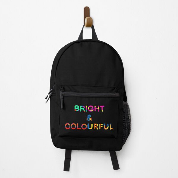 bright coloured backpacks