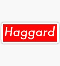 Haggard Preme Sticker