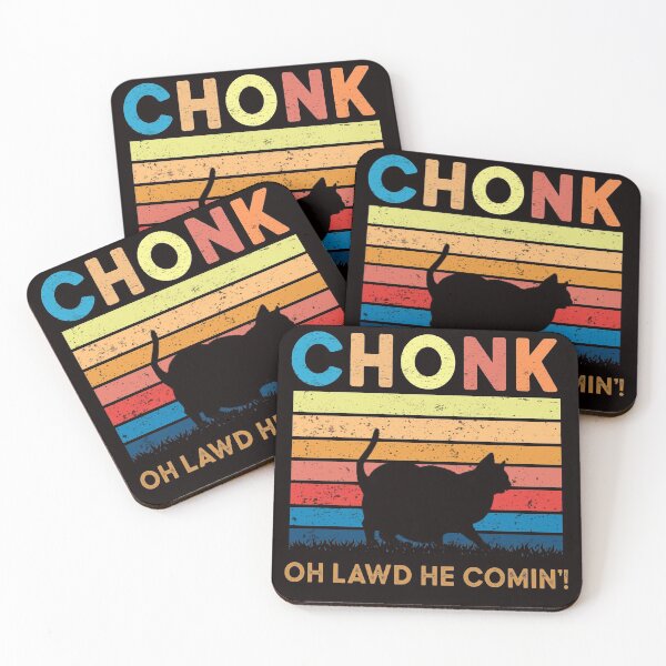 Item preview, Funny Chonky cat oh lawd he comin chonk Scale absolute unit Cat meme retro vintage designed and sold by Majesticoo.