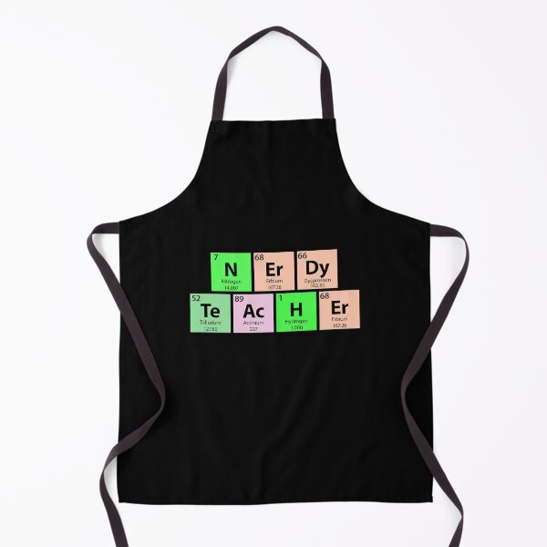 Item preview, Nerdy Teacher Periodic Table designed and sold by Gold Wings Tees.