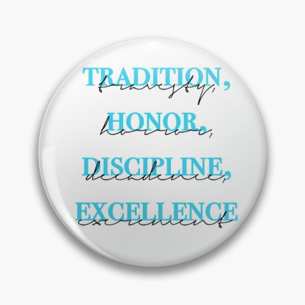 Item preview, Tradition, honor, discipline, excellence // Dead Poets Society Pillars designed and sold by Gothicrelics.