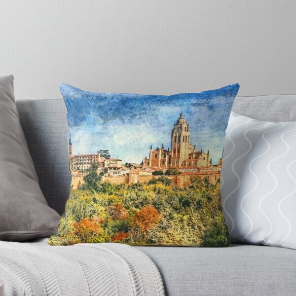 Item preview, Segovia, Spain. View over the town with its cathedral and medieval walls.  designed and sold by Newlander90.