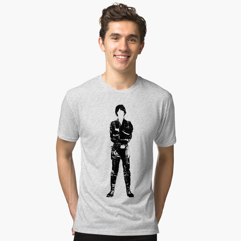 Vista previa del artículo con la obra «Camiseta de tejido mixto», diseñado y vendido por Bunny500.