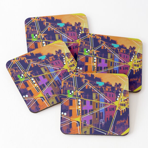 Item preview, Copy from Cinque Terre - Italy - Modern Abstract Pattern Image designed and sold by emm-j.