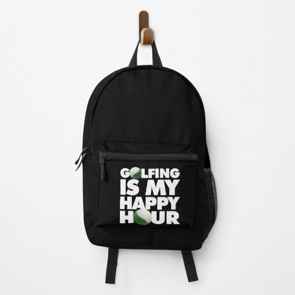 Item preview, Golfing is my happy hour Funny Golfer saying Quote designed and sold by elhefe.
