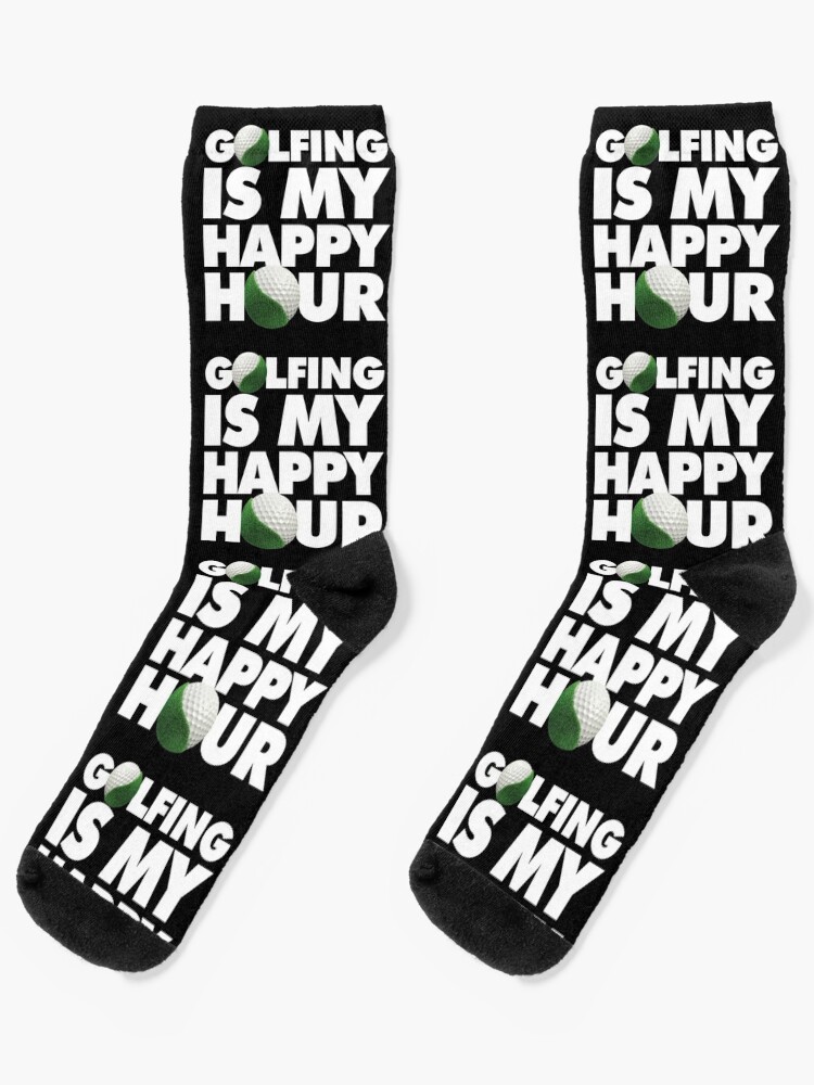 Funny Golf Socks, Swing Swear Repeat