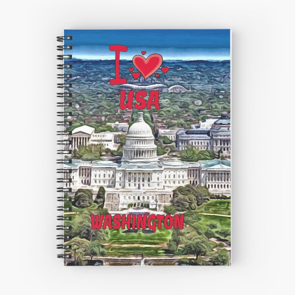 Item preview, I LOVE USA, Washington designed and sold by REALDesign-Shop.