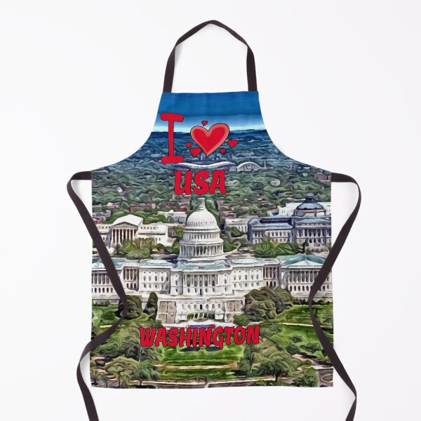 Item preview, I LOVE USA, Washington designed and sold by REALDesign-Shop.