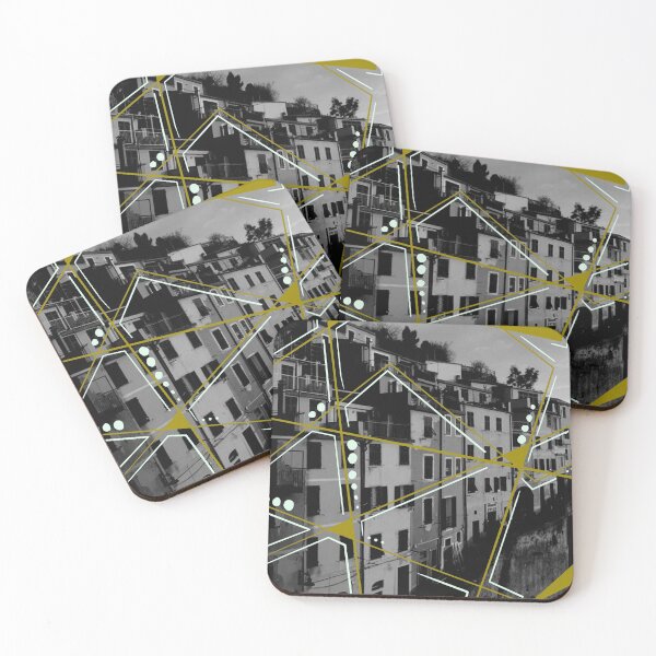 Item preview, Cinque Terre - Italy - Modern Abstract Pattern Picture designed and sold by emm-j.