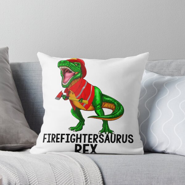 Item preview, Dinosaur Firefighter T Rex  designed and sold by TheBloom98.