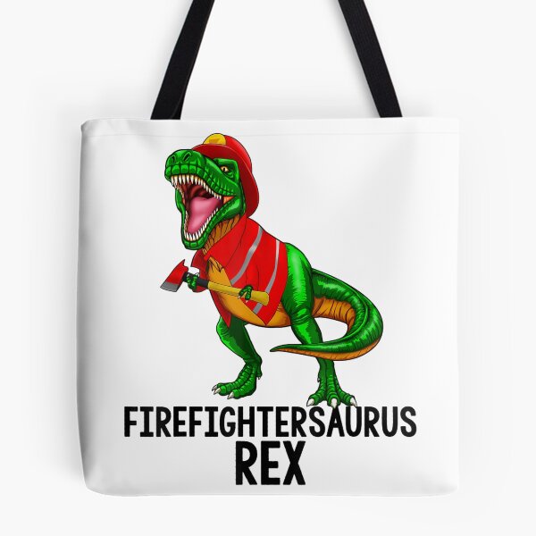 Item preview, Dinosaur Firefighter T Rex  designed and sold by TheBloom98.