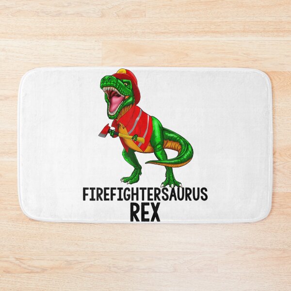 Item preview, Dinosaur Firefighter T Rex  designed and sold by TheBloom98.
