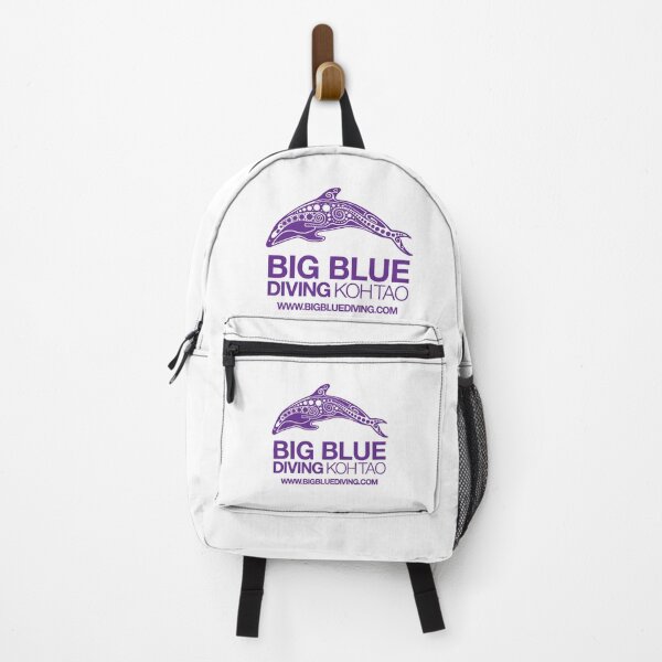 Artikelvorschau, Big Blue Standard Logo Lila entworfen und verkauft von BigBlueDiving.