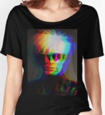 Pop-Art-Porträt Loose Fit T-Shirt