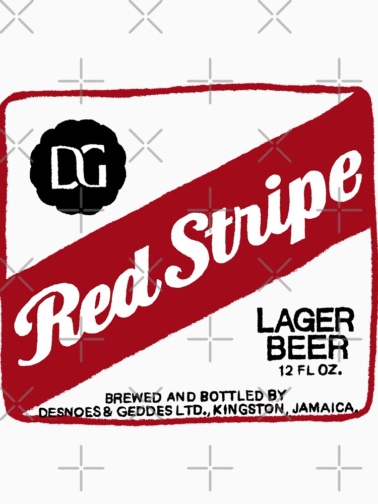 red stripe beer shirt