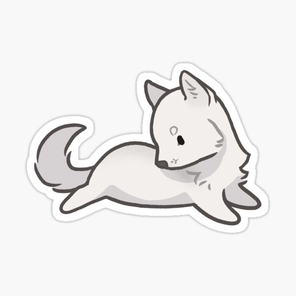 Item preview, Animal Beans - Arctic Wolf designed and sold by Asterwild.
