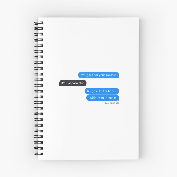 Item preview, Heather // Conan Gray text messages designed and sold by Gothicrelics.