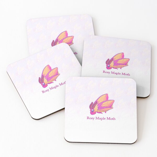 Item preview, Rosy Maple Moth! designed and sold by Deathoftheself.