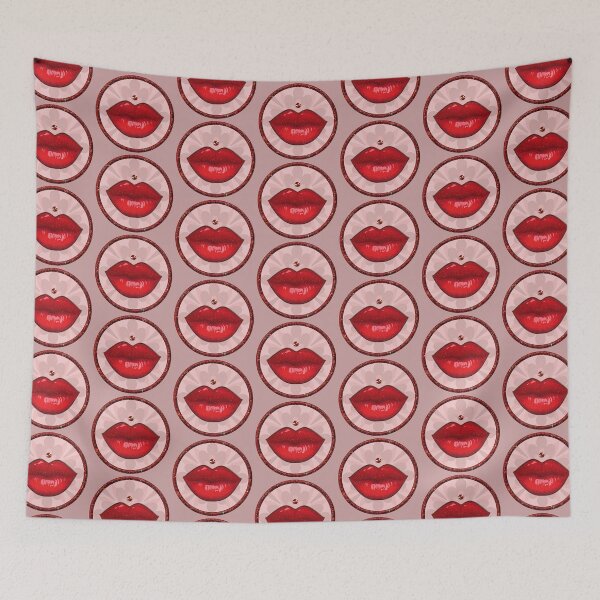 Item preview, Girly Makeup Pout - Red Lips designed and sold by GlamourChick.