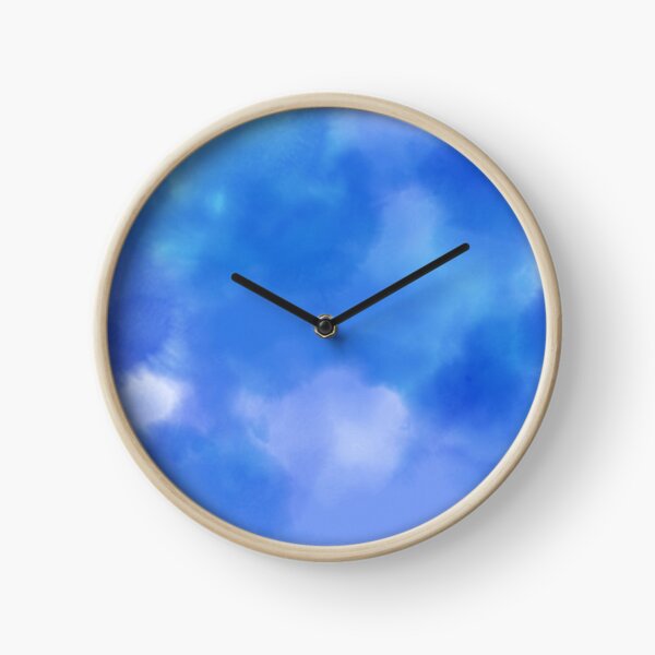 Item preview, Blue tie dye sky clouds pattern designed and sold by Bregjevt.