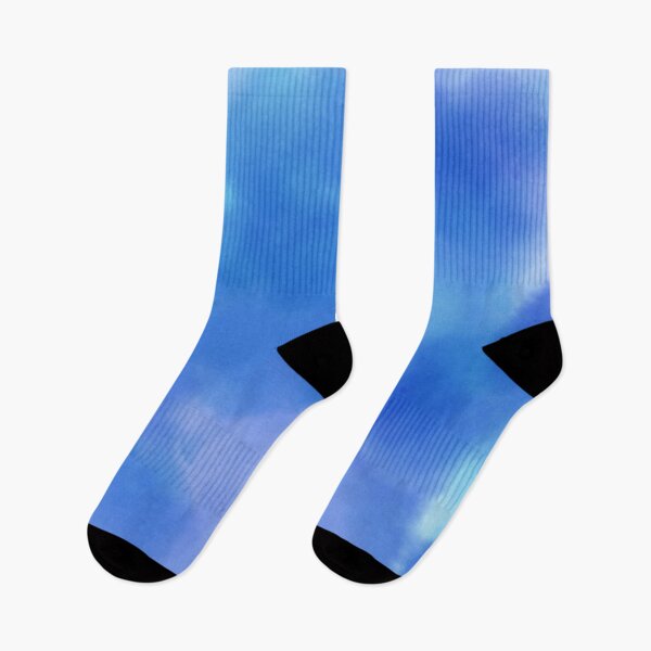 Item preview, Blue tie dye sky clouds pattern designed and sold by Bregjevt.