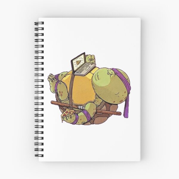 Item preview, Donatello Obese Ninja Turtle with pizza  designed and sold by Corleo.