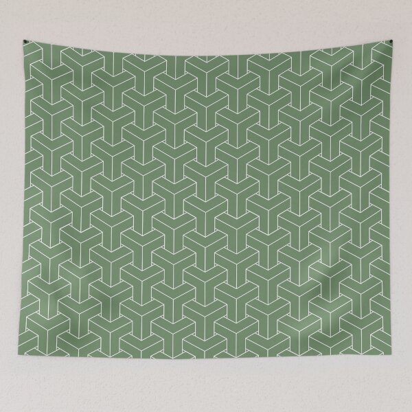 Item preview, Geometric pattern, green designed and sold by ondrejcreates.