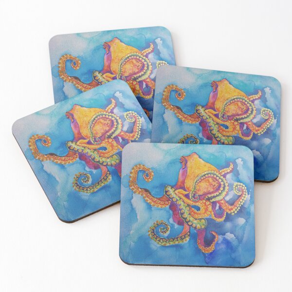 Item preview, Sherbet Octopus  designed and sold by Saltyartmia.