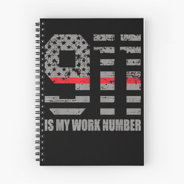 Item preview, 911 Is My Work Number Funny Firefighter Hero designed and sold by TheBloom98.