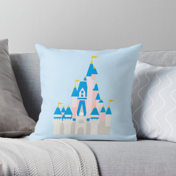 Magical Castle Throw Pillow