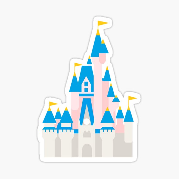 Magical Castle  Sticker for Sale by Madi Elizabeth