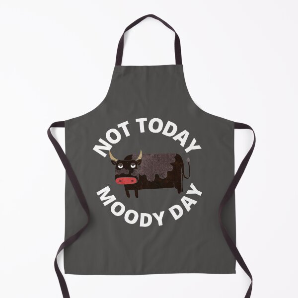 Item preview, Moody Cow - Not Today Moody Day designed and sold by MonsaviFashion.