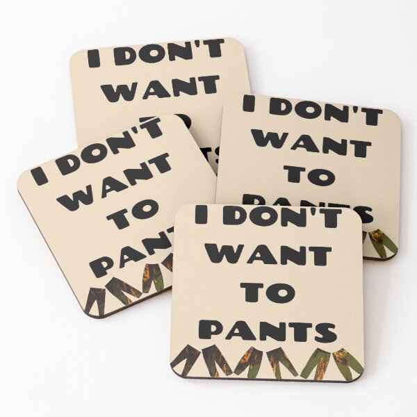 Item preview, No Pants Funny Relatable Quote Bad Translation  designed and sold by raspberry-tea.