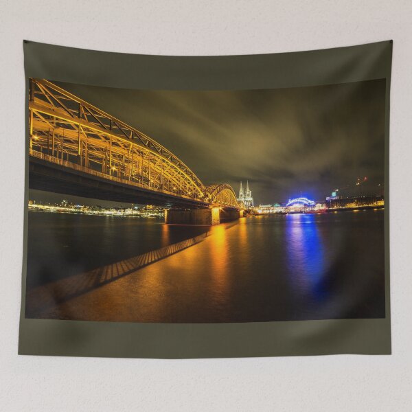 Item preview, Nacht auf dem Rhein designed and sold by hawkie.