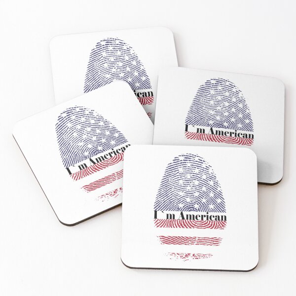 Item preview, I AM AMERICAN,FINGERPRINT NEW DESIGN designed and sold by ESAMSTORE.