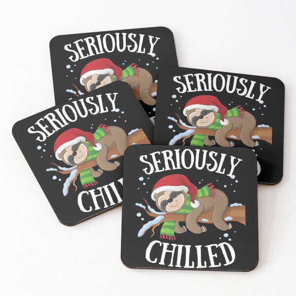 Item preview, Funny Christmas Sloth - Seriously chilled designed and sold by HaychGee.