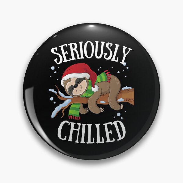 Item preview, Funny Christmas Sloth - Seriously chilled designed and sold by HaychGee.