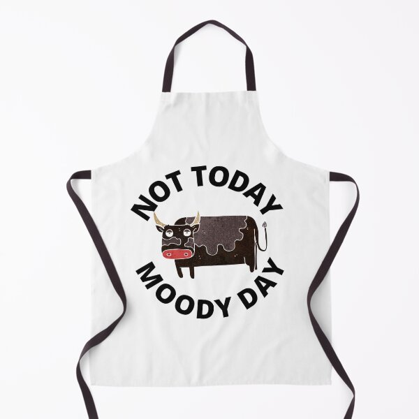 Item preview, Moody Cow - Not Today Moody Day designed and sold by MonsaviFashion.