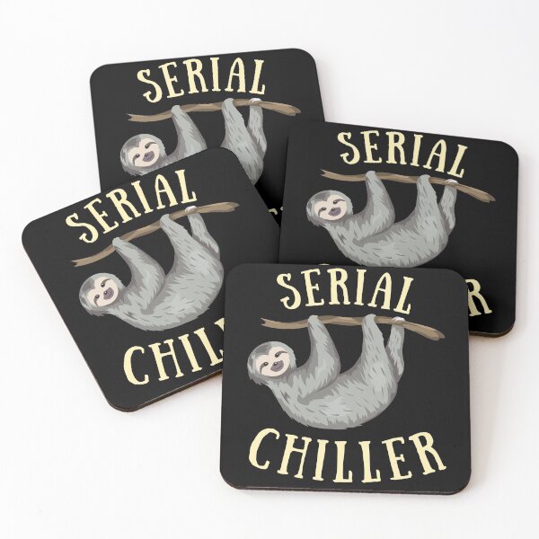 Item preview, Serial chiller funny and cute lazy and sleepy sloth gift designed and sold by HaychGee.