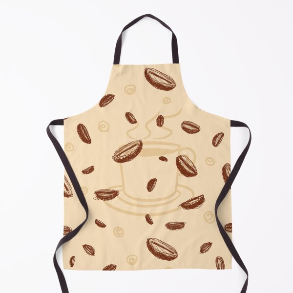 Item preview, Seamless pattern of freehand drawing coffee bean designed and sold by C2Hvectorist.