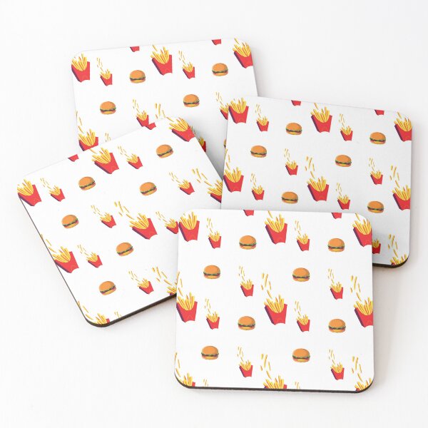 Item preview,  French Fries Pattern Burger designed and sold by kyds.