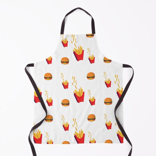 Item preview, French Fries Pattern Burger designed and sold by kyds.