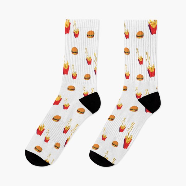 Item preview,  French Fries Pattern Burger designed and sold by kyds.