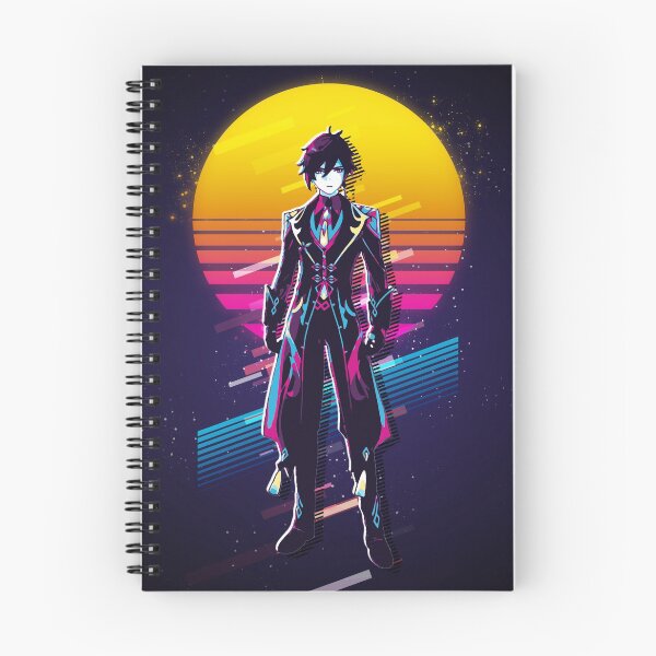 Item preview, Zhongli - Genshin Impact 80s retro designed and sold by MyRetroArt.