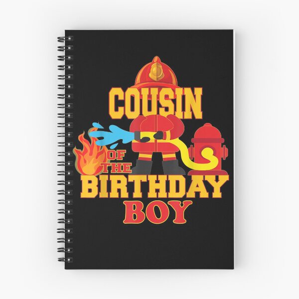 Item preview, Cousin Boy Firetruck Firefighter Party  designed and sold by TheBloom98.
